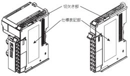 識別表示箇所：NXユニット