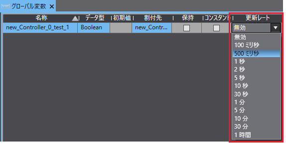 グローバル変数