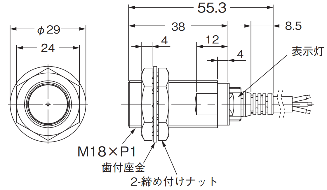 E2E-X5E1 □Mの推奨代替品と主な相違点を教えてください。 - 製品