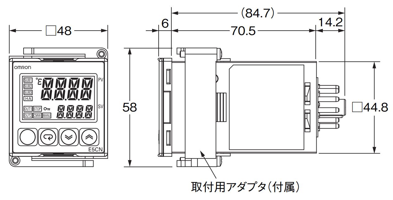 IMG_イラスト_Ⅲ期E5CN-U外形図_JPG_001.JPG