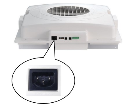 ZN-A6112□をAC200V、AC220V、AC240Vで使用したい。使用するケーブルや