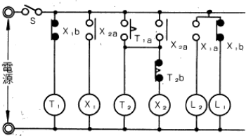 オンディレー動作のタイマを2台使って繰返し動作をさせたい。回路を教えてください。 - 製品に関するFAQ | オムロン制御機器