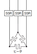 単相用のSSRで三相ヒータを開閉することはできますか？ - 製品に関する