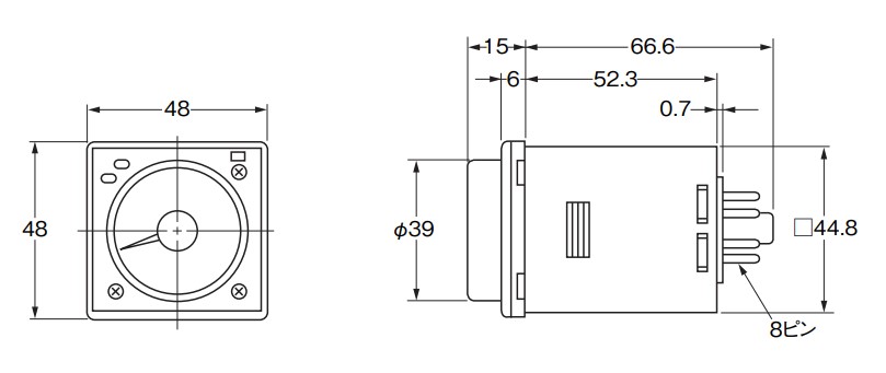 H3AM-NS-A AC100-240 の推奨代替品と主な相違点を教えてください。 - 製品に関するFAQ | オムロン制御機器