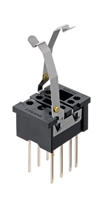 MY2-CR （コイル電圧AC24V以外）に使用可能なソケットと保持金具