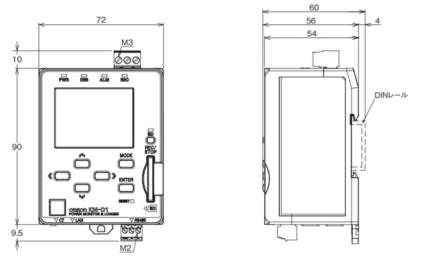 パナソニック製エコパワーメータ：KW1M-H（品番：AKW1121B）のオムロン相当品と、主な相違点を教えてください。 - 製品に関するFAQ |  オムロン制御機器