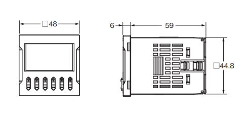 キーエンス製 RC-19のオムロン相当品と主な相違点を教えてください