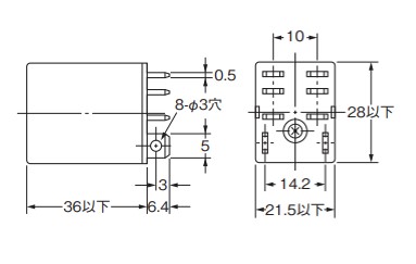 その他 EG30 パナソニック製 HL2-H-DC24V-F（AP5222F）の相当品を教えてください