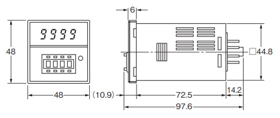 H5CN-X□N、H5CN-Y□N（電源電圧AC100-240V）の推奨代替品と主な