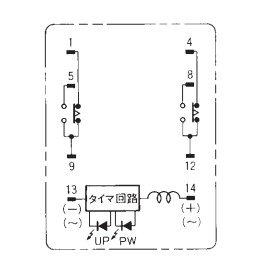 パナソニック製 ADX11125（S1DX-A2C3S-AC220V）のオムロン相当品と主な